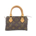 [Vintage] Louis Vuitton Monogram Mini Speedy M41534 Duffle Bag