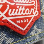 Louis Vuitton Monogram Denim (LV Squared) Double V Pouch M81060 Bag - Image 4