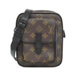 Louis Vuitton Monogram Macassar Christopher Wearable Wallet M69404 Shoulder Bag