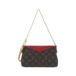 Louis Vuitton Monogram Pallas Clutch M41638 Shoulder Bag