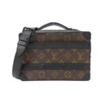 Louis Vuitton Monogram Macassar Handle Soft Trunk Shoulder Bag M45935