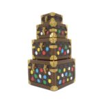 Louis Vuitton Monogram (LV x YK) Mal Pyramide M10119 Trunk - Image 2