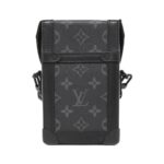 Louis Vuitton Monogram Eclipse Vertical Trunk Wearable Wallet Shoulder Bag M82077 - Image 2