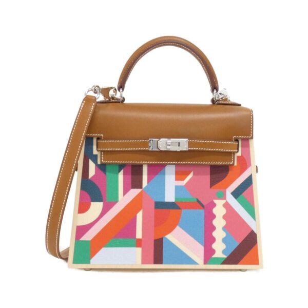 Hermes_PERSPECTIVE_CAVALIER_Kelly_Wood_22cm_Bag_1