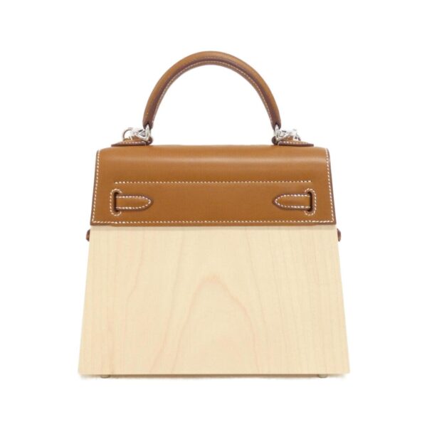 Hermes_PERSPECTIVE_CAVALIER_Kelly_Wood_22cm_Bag_2