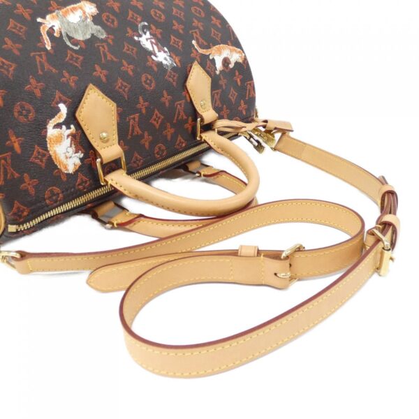 Louis_Vuitton_Catogram_Speedy_Bandoulière_30cm_M44401_Boston_Bag_5