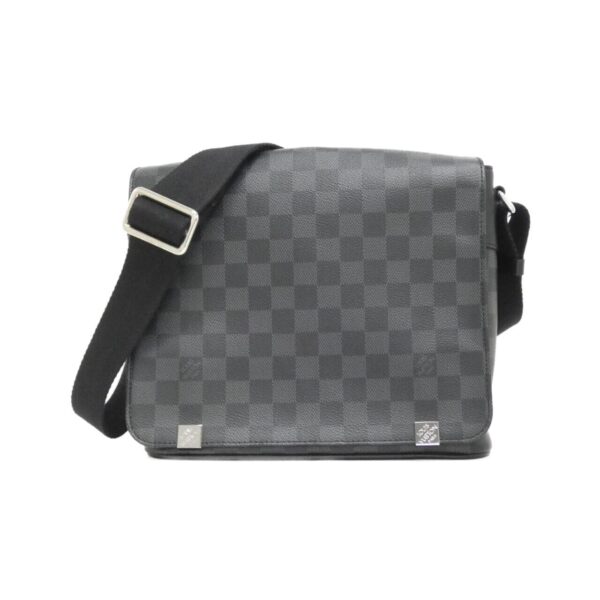 Louis_Vuitton_Damier_Graphite_District_PM_N41028_Shoulder_Bag_1