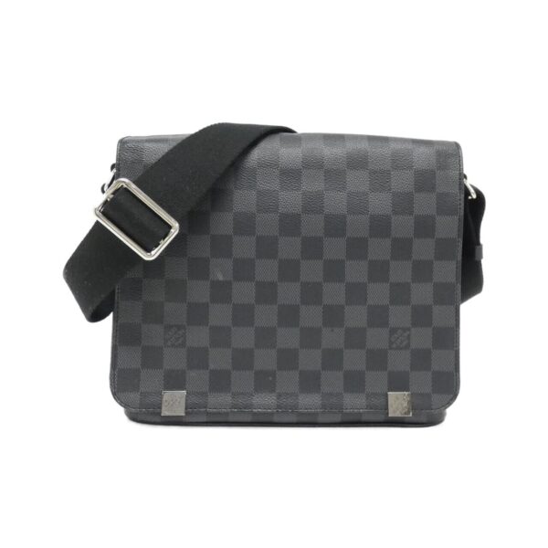 Louis_Vuitton_Damier_Graphite_District_PM_N41028_Shoulder_Bag_1