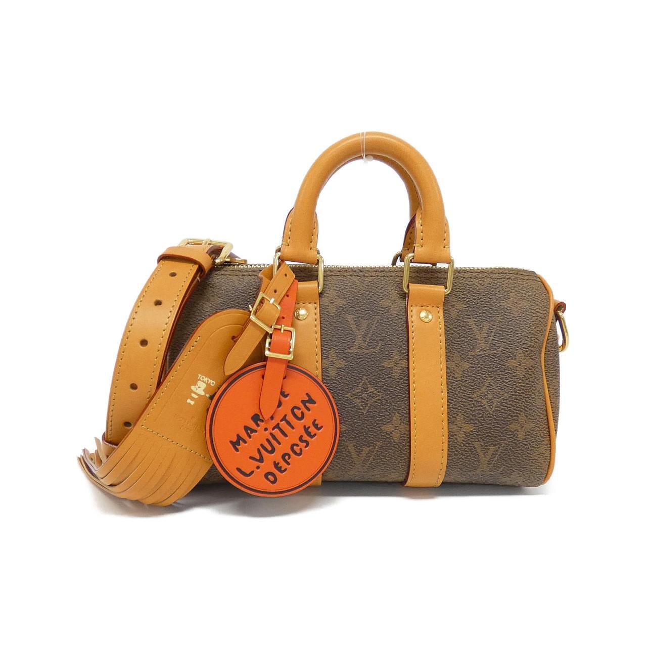Louis_Vuitton_Monogram_Dust_Key_Pouch_Bandouliere_25cm_M11542_Boston_Bag_1