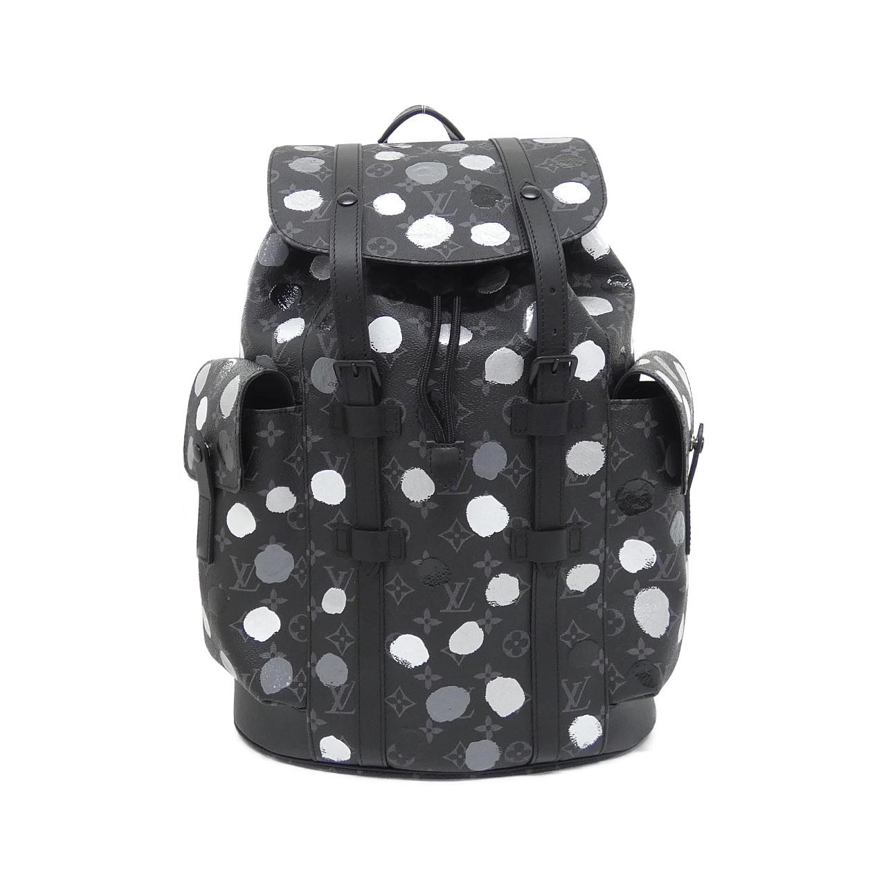 Louis_Vuitton_Monogram_Eclipse_LV_X_YK_Christopher_MM_M46403_Backpack_1