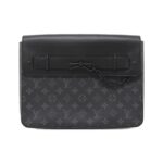 Louis_Vuitton_Monogram_Eclipse_Pochette_Steamer_M80107_Clutch_Bag_1