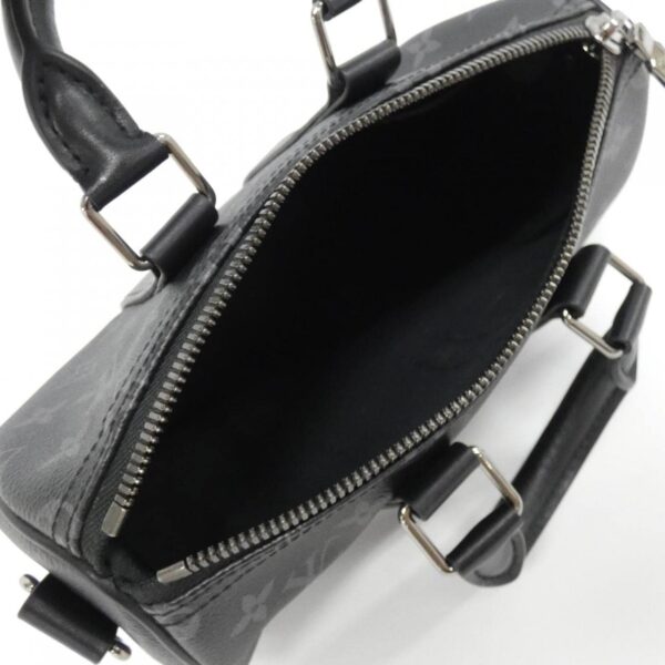 Louis_Vuitton_Monogram_Eclipse_Reverse_Key_Cles_Bandouliere_25cm_M46271_Boston_Bag_5