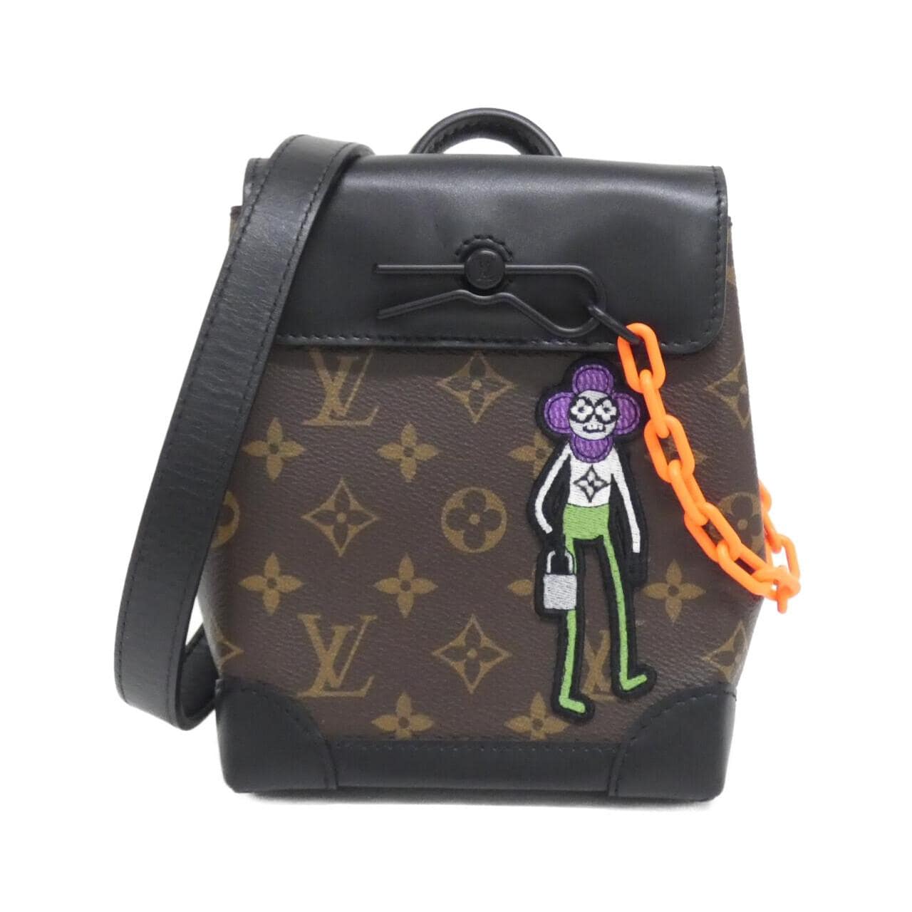 Louis_Vuitton_Monogram_LV_Friends_Steamer_XS_M80327_Shoulder_Bag_1