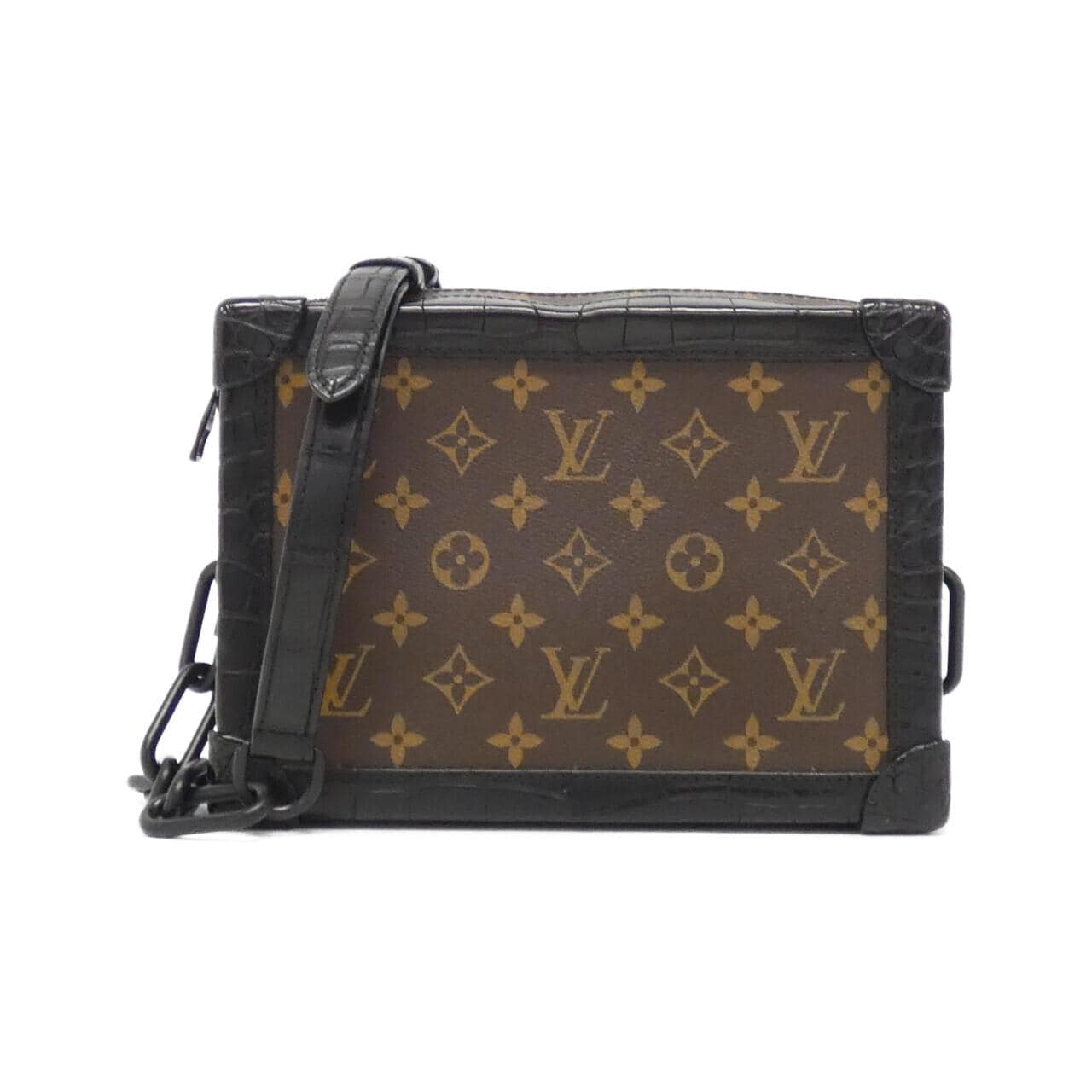 Louis_Vuitton_Monogram_+_Exotic_Leather_Soft_Trunk_N98255_Shoulder_Bag_1
