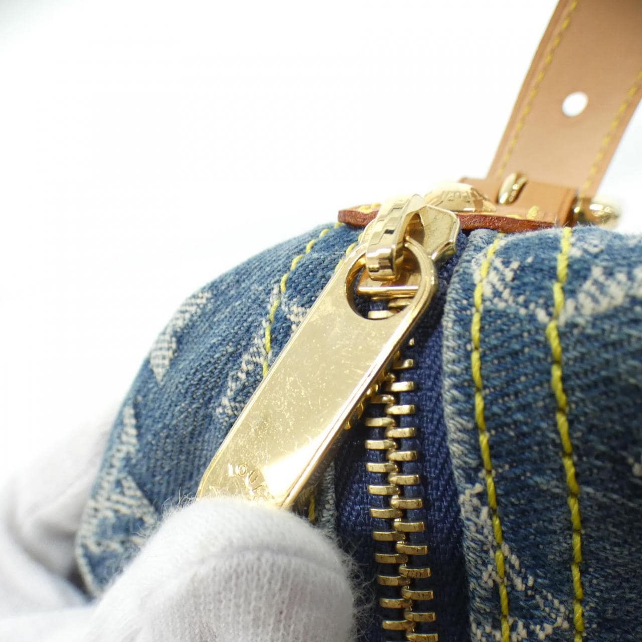 [Vintage]_Louis_Vuitton_Monogram_Denim_Baggy_GM_M95048+J54316_Shoulder_Bag_5