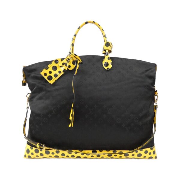[Vintage]_Louis_Vuitton_Monogram_Nylon_+_Dot_Infinity_Yayoi_Kusama_Lockit_GM_M40683_Bag_1