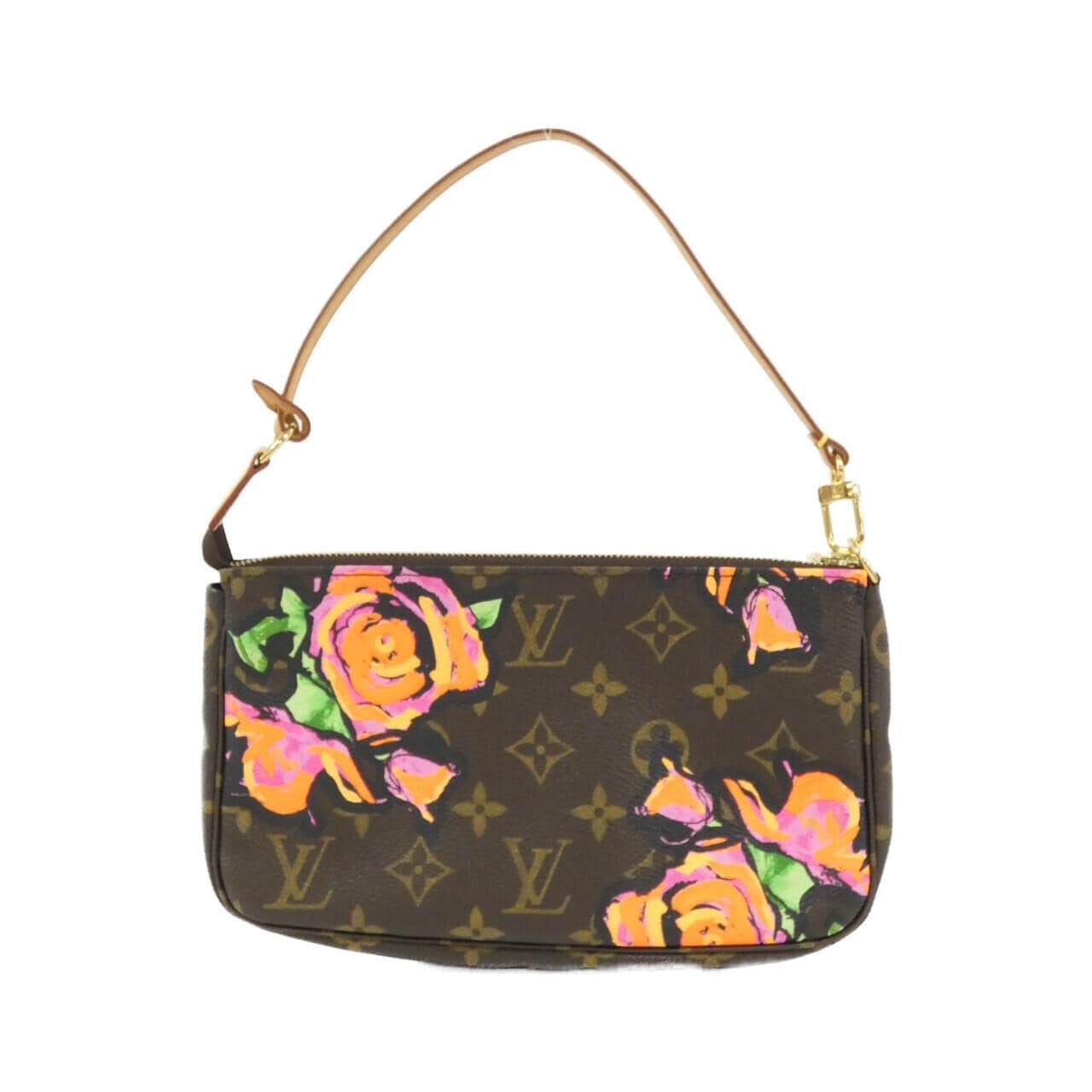 [Vintage]_Louis_Vuitton_Monogram_Rose_Stephen_Sprouse_Pochette_Accessoires_M48615_Accessory_Pouch_2