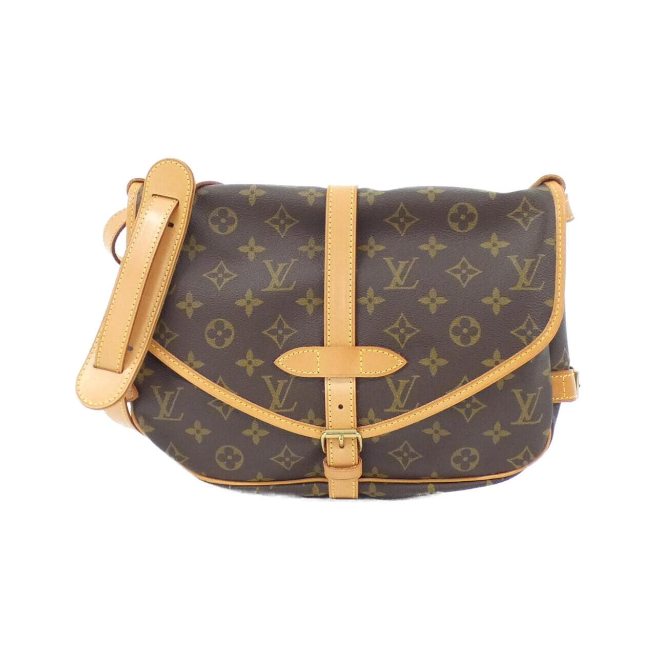 [Vintage]_Louis_Vuitton_Monogram_Saumur_30cm_M42256_Shoulder_Bag_1