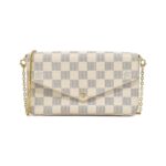 Louis_Vuitton_Damier_Azur_Pochette_Félicie_N63106_肩背袋_0