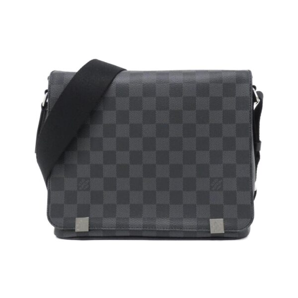Louis_Vuitton_Damier_Graphite_District_PM_N41028_Shoulder_Bag_1