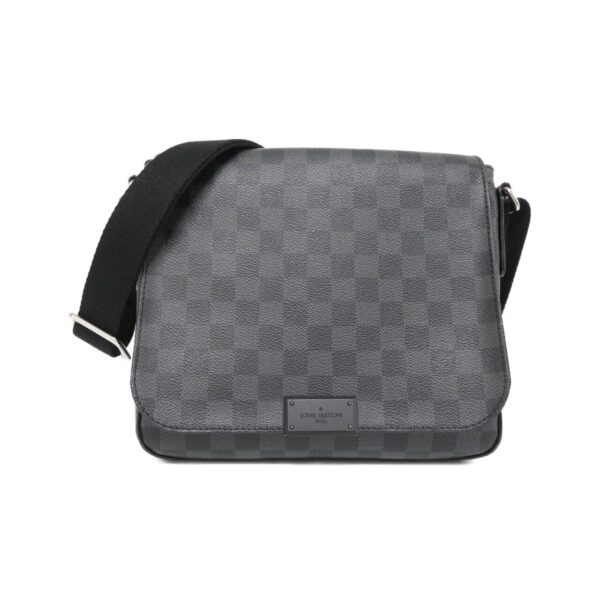 Louis_Vuitton_Damier_Graphite_District_PM_N41260_Shoulder_Bag_0