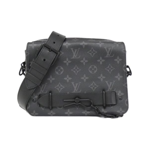 Louis_Vuitton_Monogram_Eclipse_Steamer_Messenger_M45585_肩背袋_0