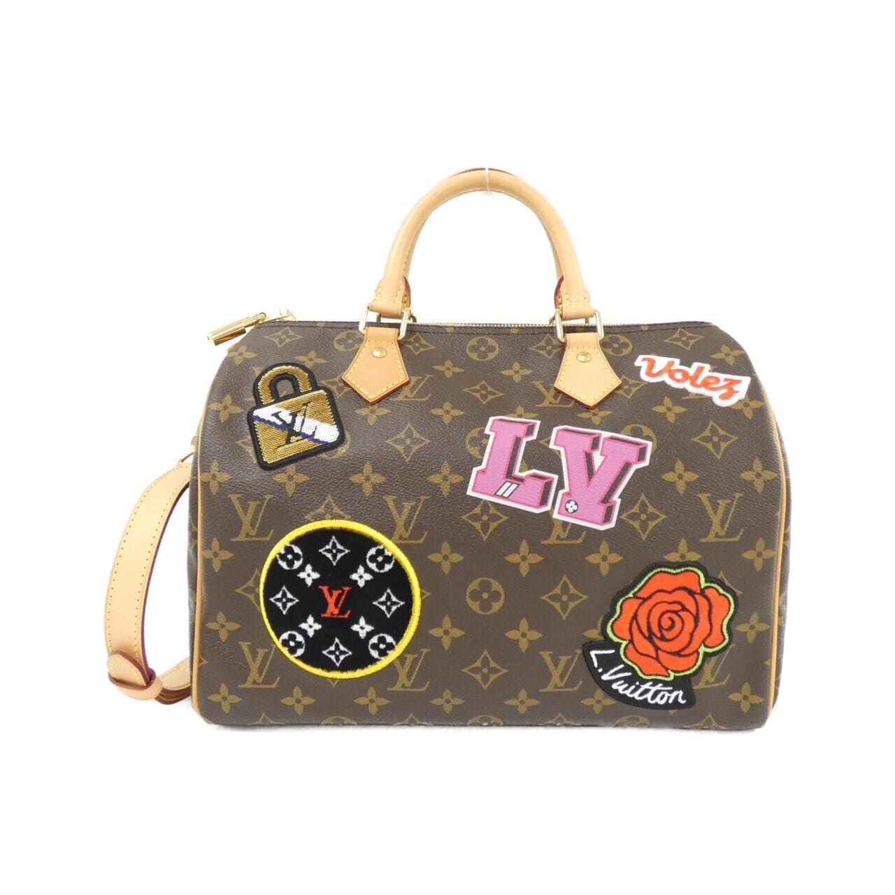 Louis_Vuitton_Monogram_LV_Stories_Speedy_Bandoulière_30cm_M43989_Boston_Bag_1