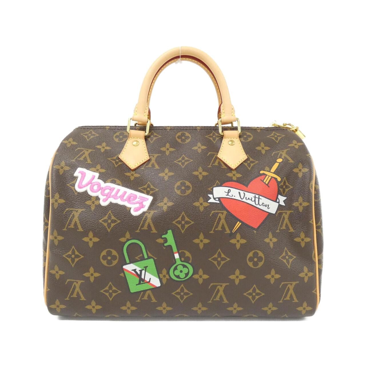 Louis_Vuitton_Monogram_LV_Stories_Speedy_Bandoulière_30cm_M43989_Boston_Bag_2