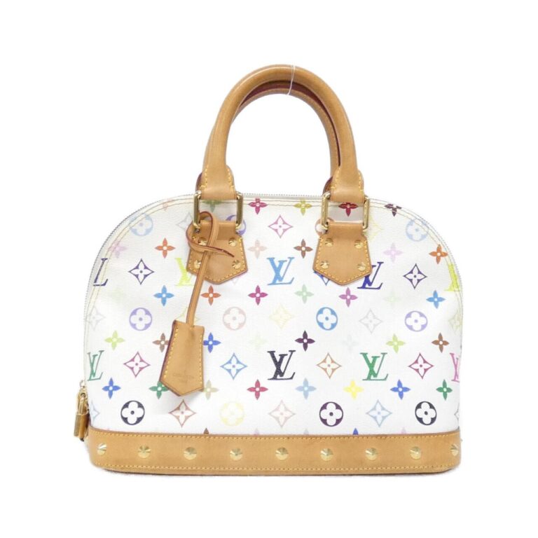 Louis_Vuitton_Multicolor_Alma_PM_M40443_Bag_0